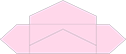 Pink Feather Pochette A6 (3 13/16 x 8 7/8)10/Pk
