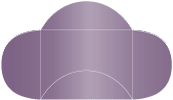 Metallic Purple Pochette Style B2 (5 1/2 x 8 1/2) - 10/Pk
