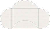 Linen Natural White Pochette Style B2 (5 1/2 x 8 1/2) - 10/Pk