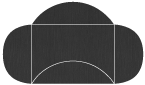 Eames Graphite (Textured) Pochette Style B3 (5 1/8 x 7 1/8)