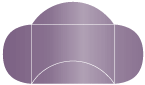 Purple Pochette Style B3 (5 1/8 x 7 1/8)