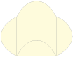 Crest Baronial Ivory Pochette Style B4 (5 7/8 x 5 7/8) 10/Pk