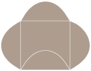 Pyro Brown Pochette Style B4 (5 7/8 x 5 7/8) - 10/Pk