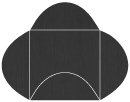 Eames Graphite (Textured) Pochette Style B4 (5 7/8 x 5 7/8)
