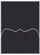 Linen Black Pocket Cards 5 1/4 x 7 1/4 - 10/Pk
