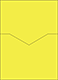 Lemon Drop Pocket Card 5 1/4 x 7 1/4 - 10/Pk