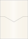 Pearlized Latte Pocket Card 5 1/4 x 7 1/4 - 10/Pk