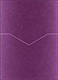 Purple Silk Pocket Card 5 1/4 x 7 1/4 - 10/Pk