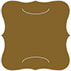 Eames Umber (Textured) Slit Bracket Card 6 1/4 x 6 1/4 - 10/Pk