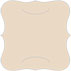 Eames Natural White (Textured) Slit Bracket Card 6 1/4 x 6 1/4 - 10/Pk
