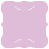 Purple Lace Slit Bracket Card 6 1/4 x 6 1/4 - 10/Pk