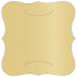 Linen Gold Pearl Slit Bracket Card 6 1/4 x 6 1/4 - 10/Pk