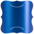 Blue Silk Slit Bracket Card 6 1/4 x 6 1/4 - 10/Pk