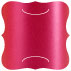 Pink Silk Slit Bracket Card 6 1/4 x 6 1/4 - 10/Pk