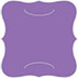 Grape Jelly Slit Bracket Card 6 1/4 x 6 1/4 - 10/Pk