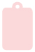 Pink Feather Style C Tag (2 1/4 x 3 1/2) 10/Pk