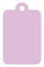 Purple Lace Style C Tag (2 1/4 x 3 1/2) 10/Pk