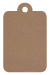 Chipboard Style C Tag (2 1/4 x 3 1/2) 10/Pk