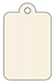 Pearlized Latte Style C Tag (2 1/4 x 3 1/2) 10/Pk