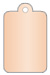 Nude Style C Tag (2 1/4 x 3 1/2) 10/Pk