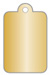 Rich Gold Style C Tag (2 1/4 x 3 1/2) 10/Pk