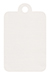 Linen Natural White Style C Tag (2 1/4 x 3 1/2) 10/Pk