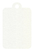 White Pearl Style C Tag (2 1/4 x 3 1/2) 10/Pk