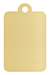 Gold Pearl Style C Tag (2 1/4 x 3 1/2) 10/Pk