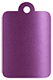 Purple Silk Style C Tag 2 1/4 x 3 1/2