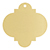 Linen Gold Pearl Style D Tag (2 1/2 x 2 1/2) - 10/Pk