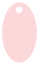 Pink Feather Style E Tag (2 x 3 1/2) 10/Pk