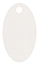 Linen Natural White Style E Tag (2 x 3 1/2) 10/Pk