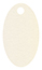 Linen Natural White Pearl Style E Tag (2 x 3 1/2) 10/Pk