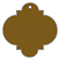 Eames Umber (Textured) Style F Tag (3 x 3) 10/Pk