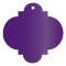 Purple Style F Tag (3 x 3) 10/Pk