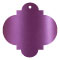 Purple Silk Style F Tag (3 x 3) 10/Pk