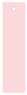 Pink Feather Style G Tag (1 1/4 x 5) 10/Pk