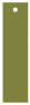 Olive Style G Tag (1 1/4 x 5) 10/Pk
