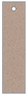 Chipboard Style G Tag (1 1/4 x 5) 10/Pk