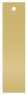 Gold Leaf Style G Tag (1 1/4 x 5) 10/Pk