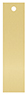 Gold Pearl Style G Tag (1 1/4 x 5) 10/Pk