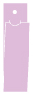 Purple Lace Style H Tag (1 1/4 x 5 3/4 folded) 10/Pk