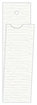 Linen White Pearl Style H Tag (1 1/4 x 5 3/4 folded) 10/Pk