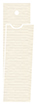 Linen Natural White Pearl Style H Tag (1 1/4 x 5 3/4 folded) 10/Pk