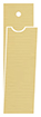 Linen Gold Pearl Style H Tag (1 1/4 x 5 3/4 folded) 10/Pk