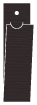 Linen Black Style H Tag (1 1/4 x 5 3/4 folded) 10/Pk