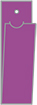 Plum Punch Style H Tag (1 1/4 x 5 3/4 folded) 10/Pk