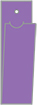 Grape Jelly Style H Tag (1 1/4 x 5 3/4 folded) 10/Pk