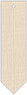 Eames N. White (Textured) Style L Tag (1 1/4 x 5) 10/Pk