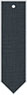 Eames Graphite (Textured) Style L Tag (1 1/4 x 5) 10/Pk